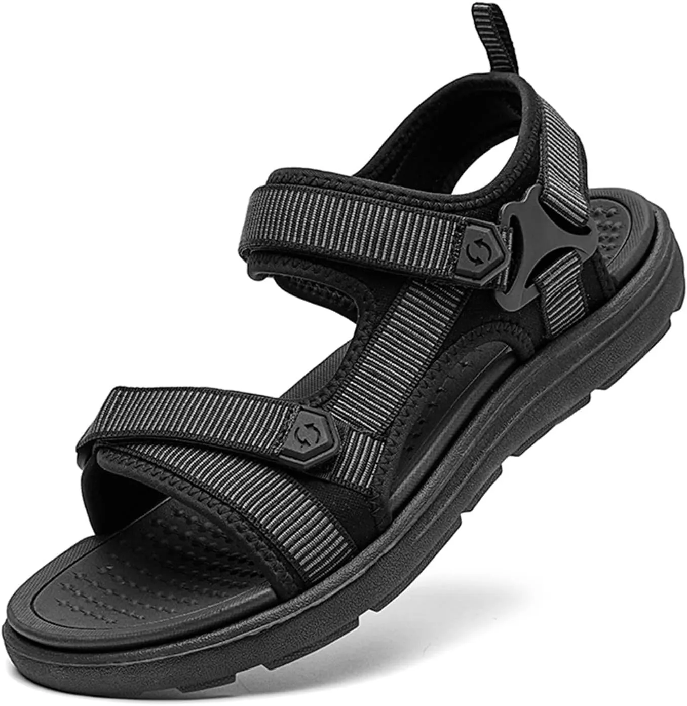Mens Sandals Sandal for Men Mens Beach Sandals Hiking Lightweight Adjustable Straps Breathable Summer Sandal