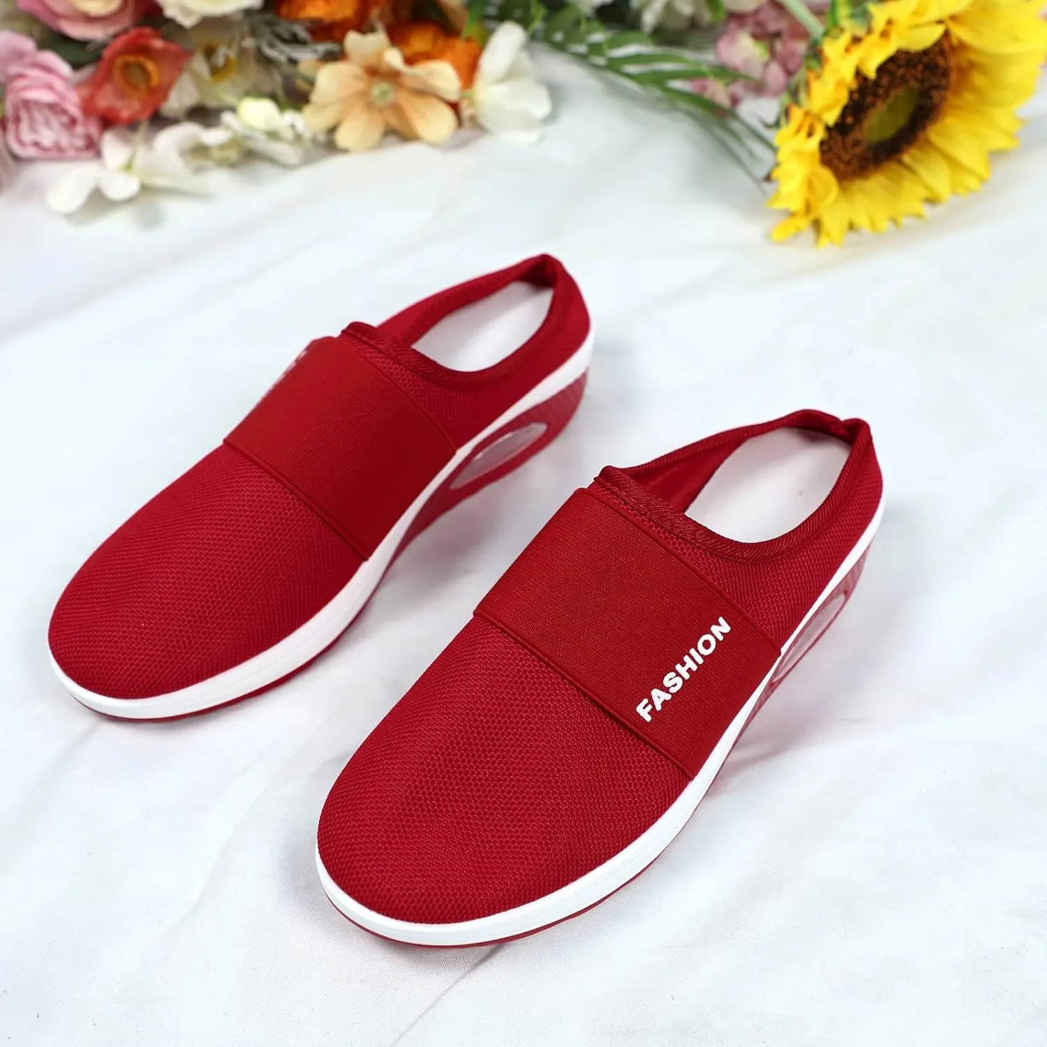 Mens Slippers with Arch Support Casual Mules Running Shoes for Men Boots Casual Shoes Trendy White Sneakers Red Tennis Shoe Loafers Dress Shoe