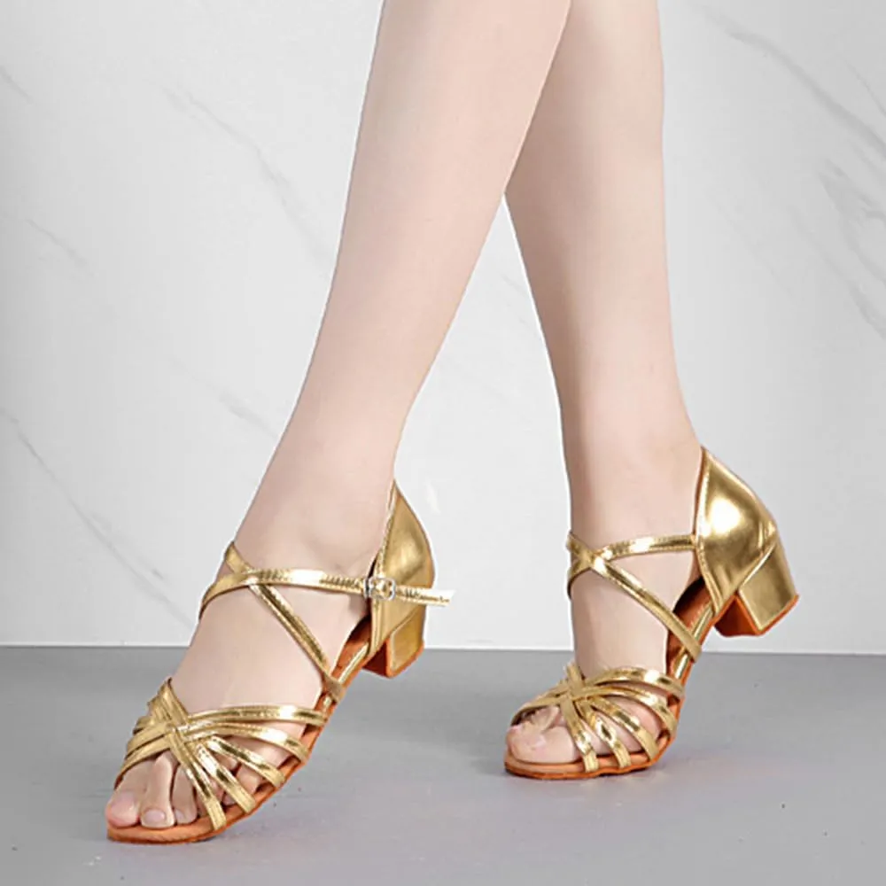 MSMAX Women Latin Dance Shoes High Heel Jazz Ballroom Dancing Shoe