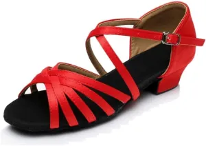 MSMAX Women Latin Dance Shoes High Heel Jazz Ballroom Dancing Shoe