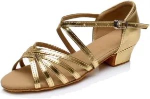 MSMAX Women Latin Dance Shoes High Heel Jazz Ballroom Dancing Shoe