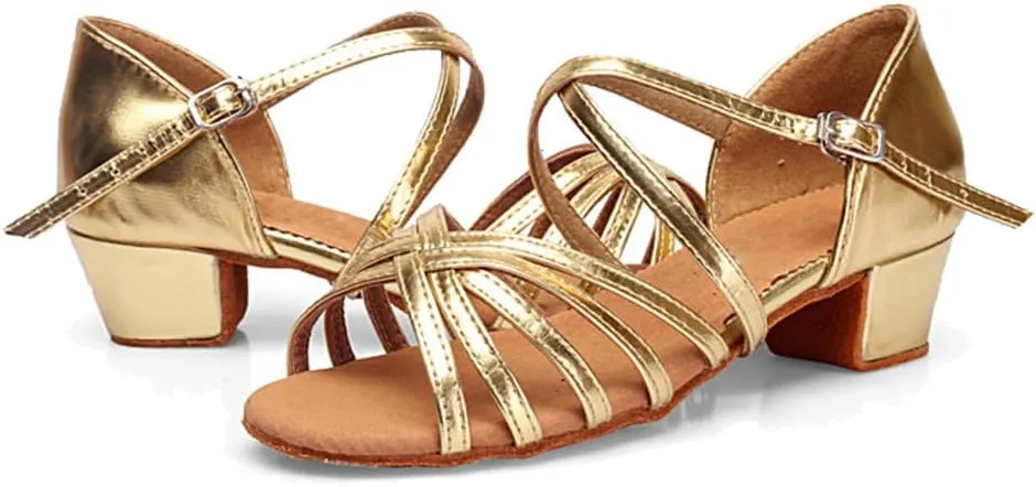 MSMAX Women Latin Dance Shoes High Heel Jazz Ballroom Dancing Shoe