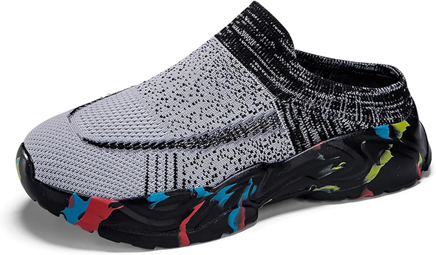 Mules for Women 2025 Backless Walking Sneakers Running Shoes for Women Slip On Casual Slip On Shoes High Top Sneakers White Tennis Shoe Casual Loafers