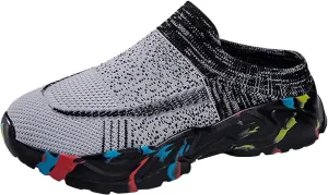 Mules for Women 2025 Backless Walking Sneakers Running Shoes for Women Slip On Casual Slip On Shoes High Top Sneakers White Tennis Shoe Casual Loafers