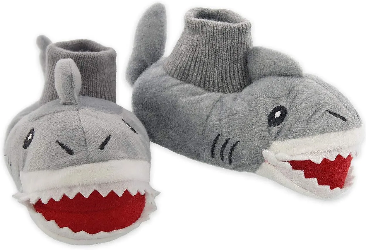 Plush Animal Toddler Boys Girls Sock Top Slippers