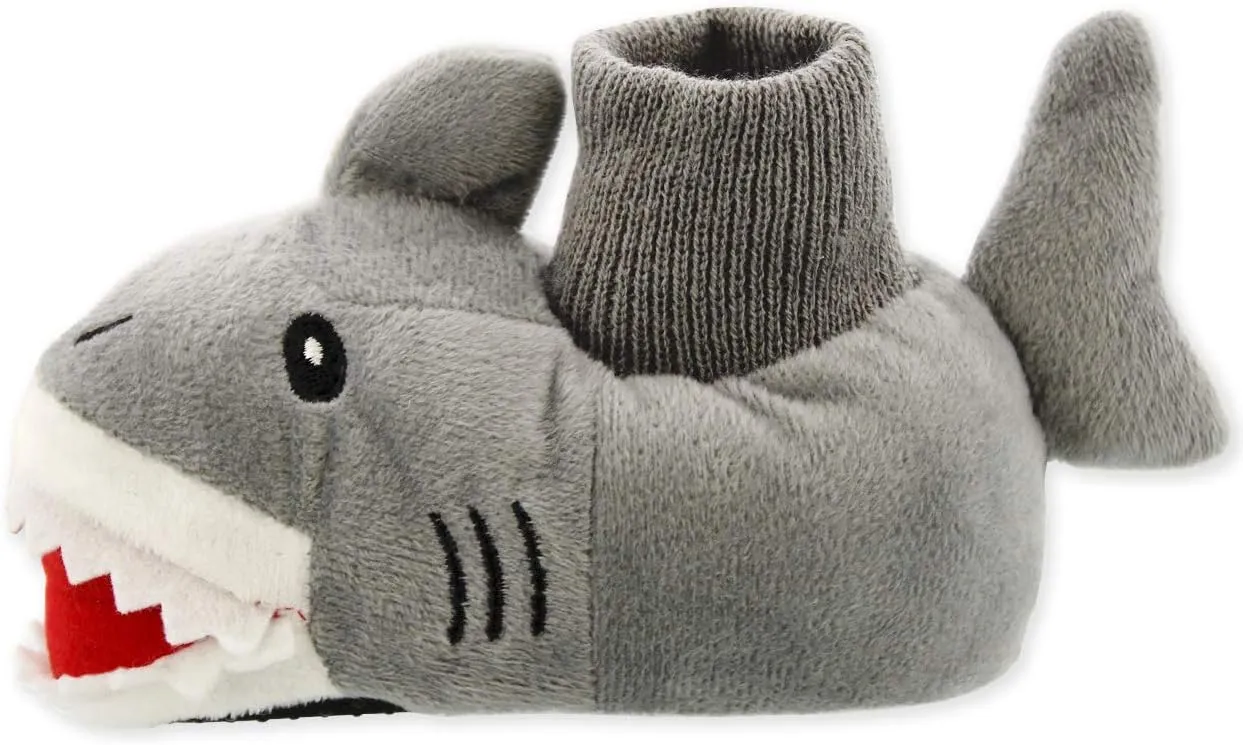 Plush Animal Toddler Boys Girls Sock Top Slippers
