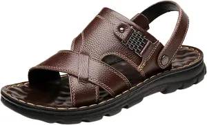 Sandals for Men Athletic Sandals Open Toe Hiking Outdoor Shoes for Men Summer Comfortable Breathable Outdoor