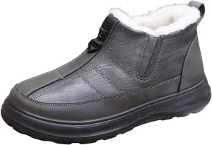 Snow Boots for Women Winter Waterproof Warm Plush Lined Booties Slip On Wide Width Outdoor Lightweight Ankle Boot