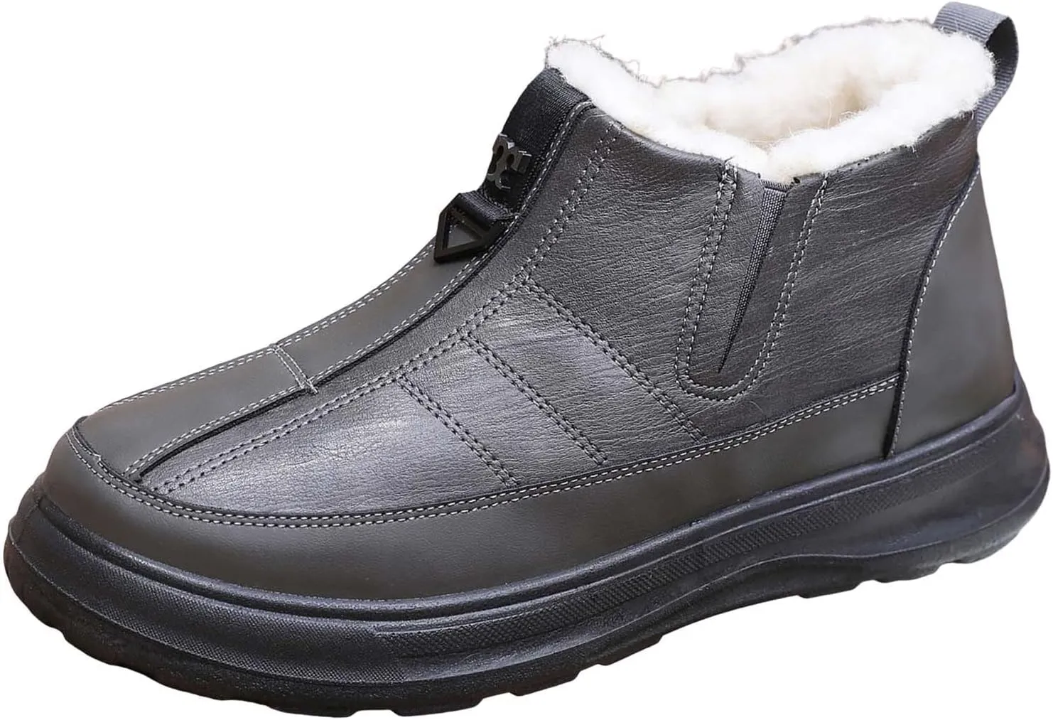 Snow Boots for Women Winter Waterproof Warm Plush Lined Booties Slip On Wide Width Outdoor Lightweight Ankle Boot