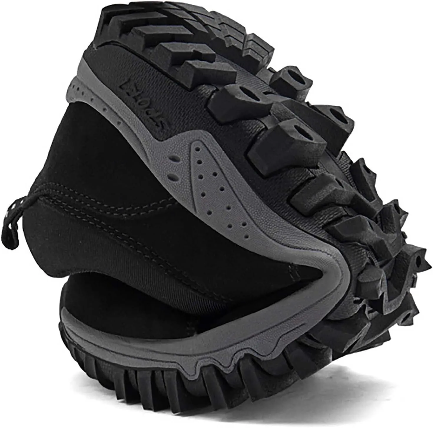 Snow Shoes for Men Womens Winter Non-Slip Work Boots for Men Slip On Walking Shoes