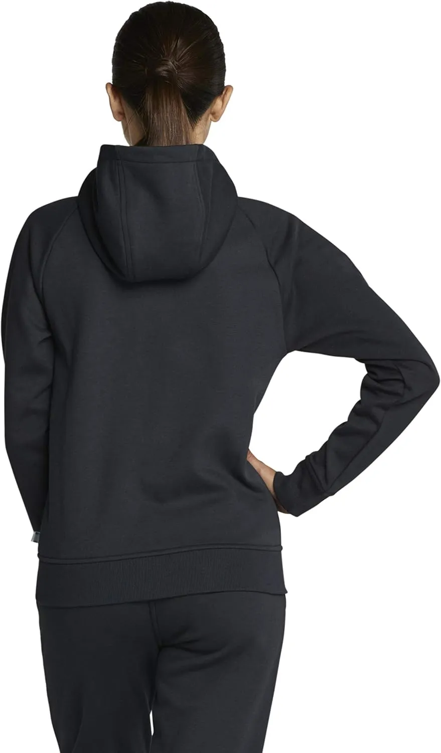 Speedo Women's Sweatshirt Full Zip Hooded Jacket Team Warm Up