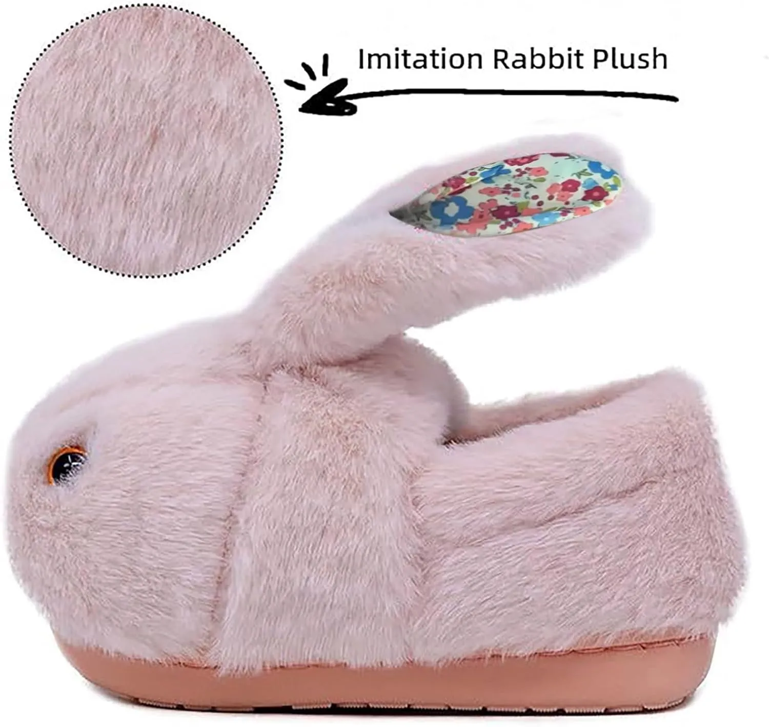 Toddler Cute Autumn and Winter Girls Slippers Flat Bottom Soft Warm and Comfortable Solid Toddler Girl Slipper Size 9