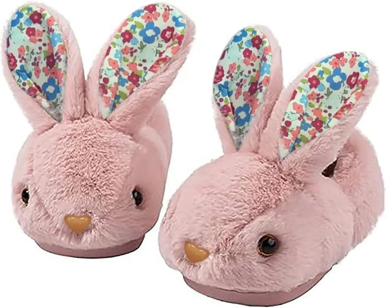 Toddler Cute Autumn and Winter Girls Slippers Flat Bottom Soft Warm and Comfortable Solid Toddler Girl Slipper Size 9