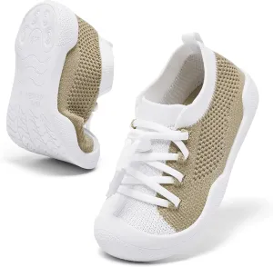 Toddler Shoes Boys Girls | with Arch Support | Slip-on| Barefoot | Breathable & Non-Slip Tennis Shoes