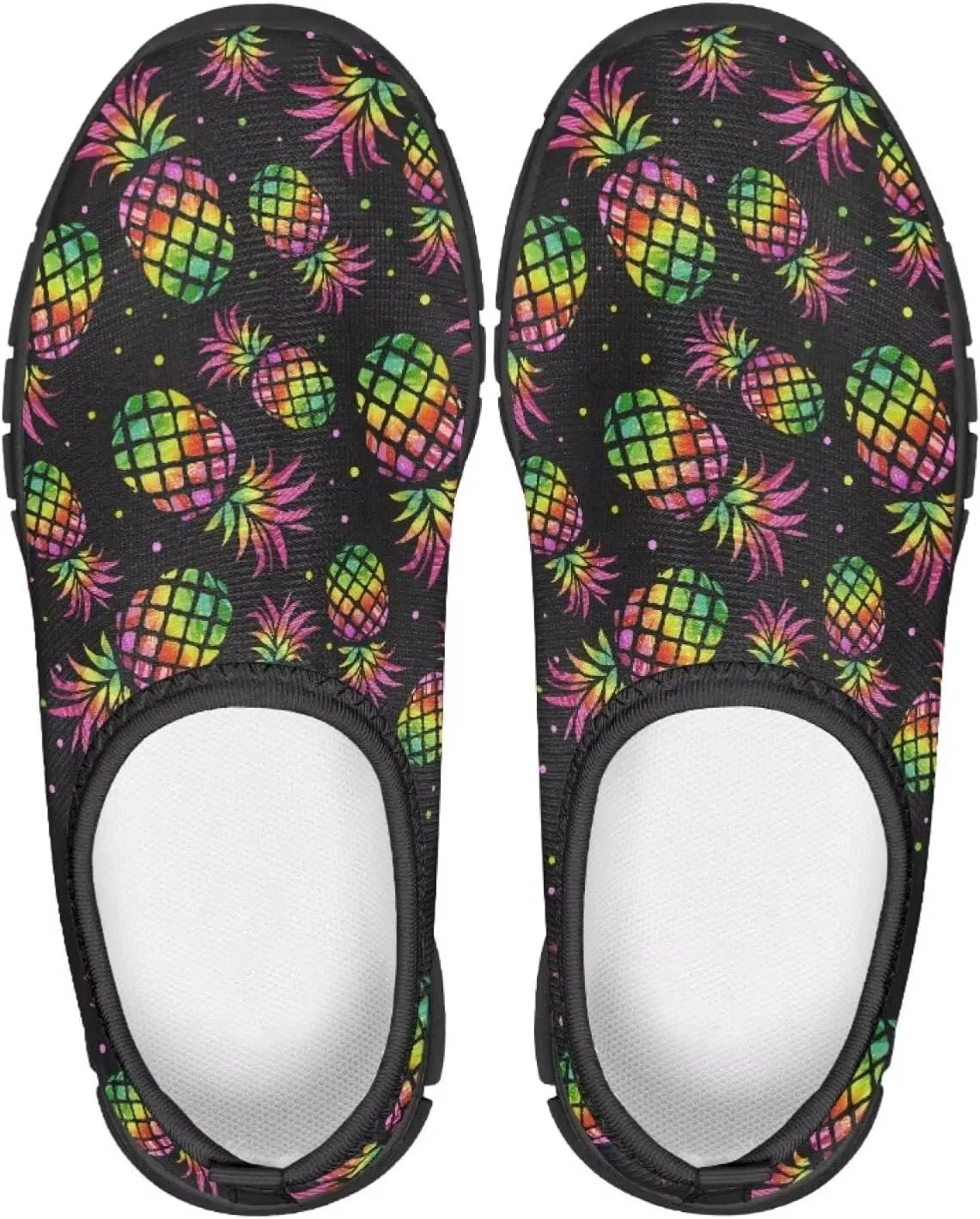 Tropical Pineapple Running Shoes Low Cut Sneakers for Girls Boys Big Kid Little Kid Children's Casual Fashion Wide Shoes