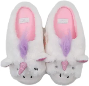 Unicorn Plush Slippers | Indoor Outdoor Sneakers | Cozy Plush Shoes Woman Slippers | Cute Fluffy Girls Slippers