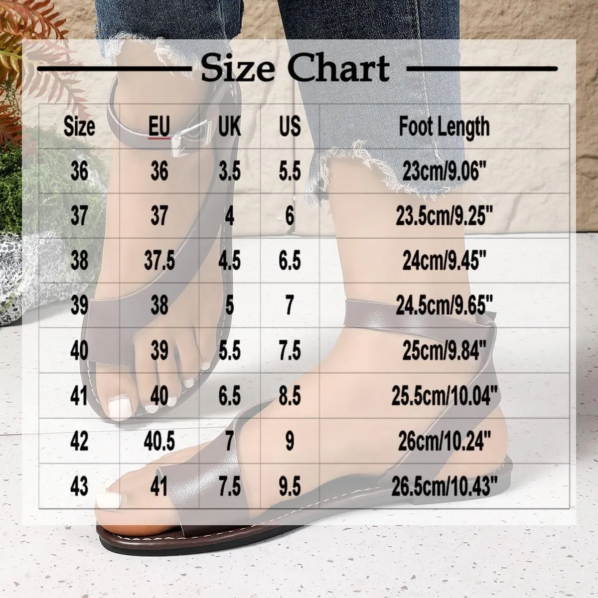 Women Classic Flat Sandals Summer Comfortable Wrap Ankle Strap Beach Flats with Orthopedic Toe Ring Boho Sandal 2025