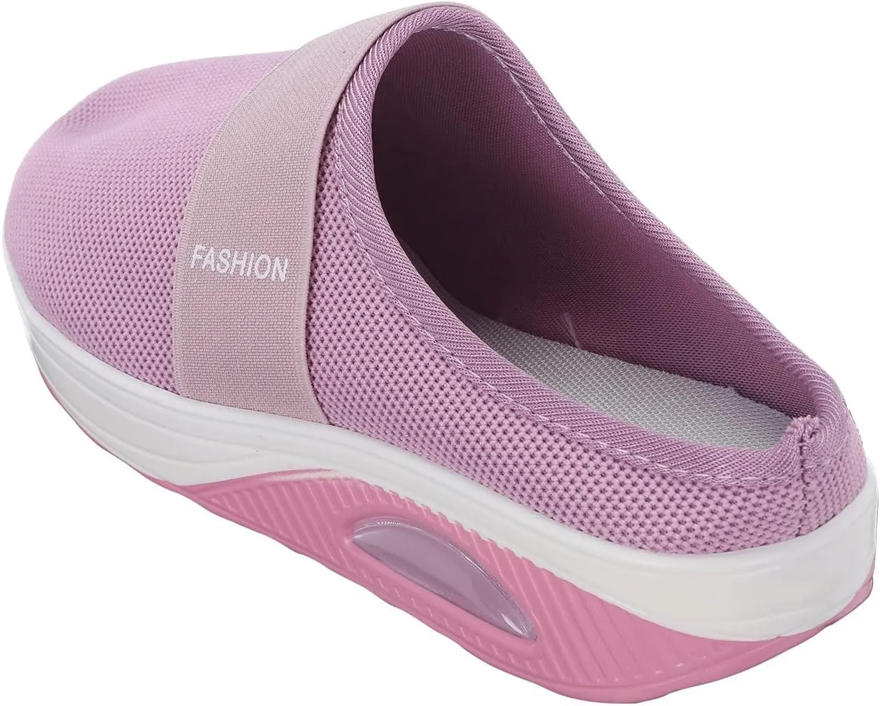 Womens Backless Sneakers Mesh Slip-on Mule Shoes Womens Running Shoes Winter Casual Black Shoes White Platform Sneakers Black Tennis Shoe Loafers Casual Slip On