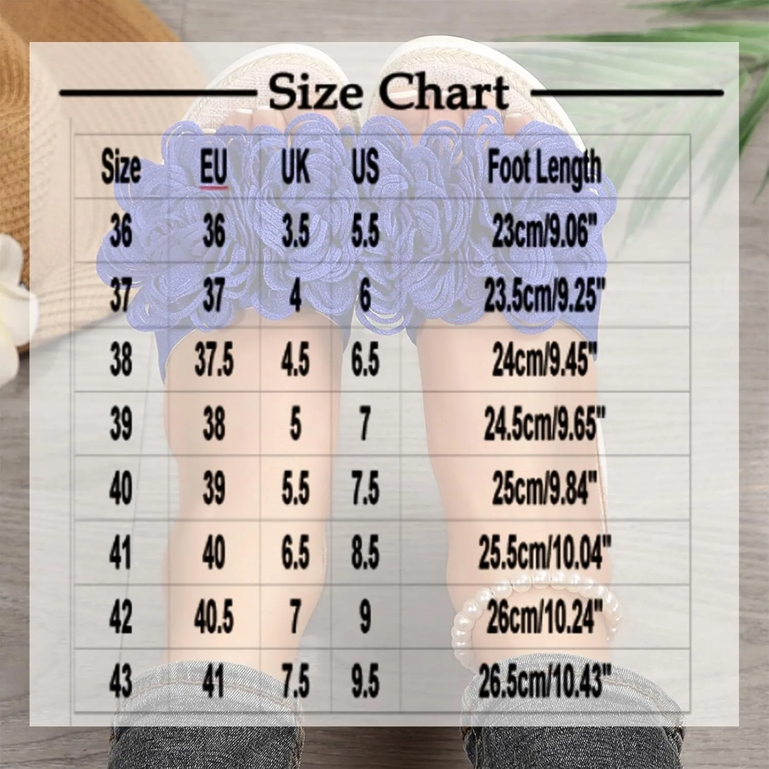 Womens Boho Heels Sandals Open Toe Espadrilles Wedges Cute Flower Slides Shoes Summer Sandals Dressy Shoes