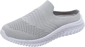 Women's Casual Slip on Half Shoes Breathable Mens Running Shoes Comfortable Dress Casual Shoes Walking Sneakers Tennis Shoe Loafers Dress Shoe