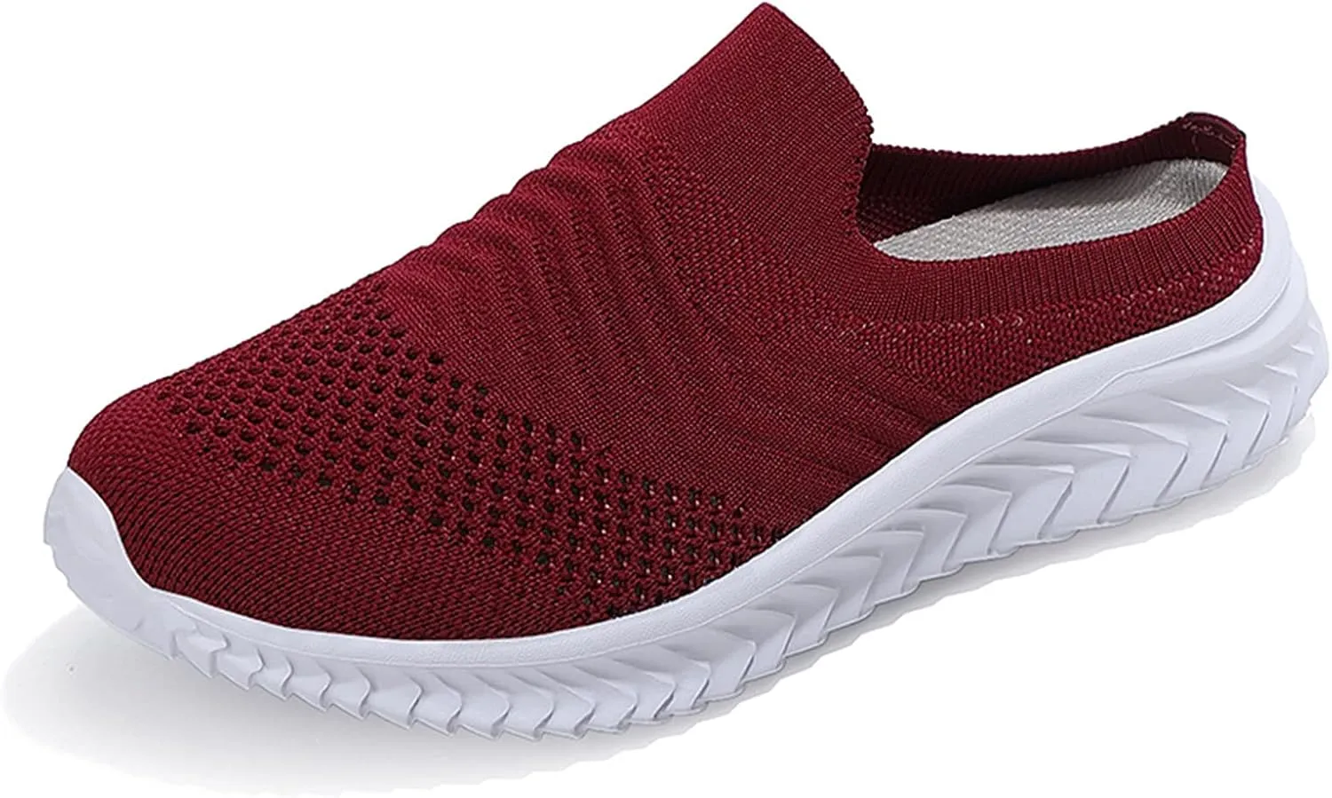 Women's Casual Slip on Half Shoes Breathable Mens Running Shoes Comfortable Dress Casual Shoes Walking Sneakers Tennis Shoe Loafers Dress Shoe