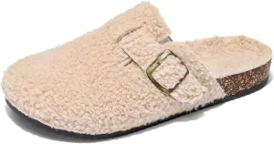 Women's Memory Foam Washable Clog House Slipper with Wide Widths