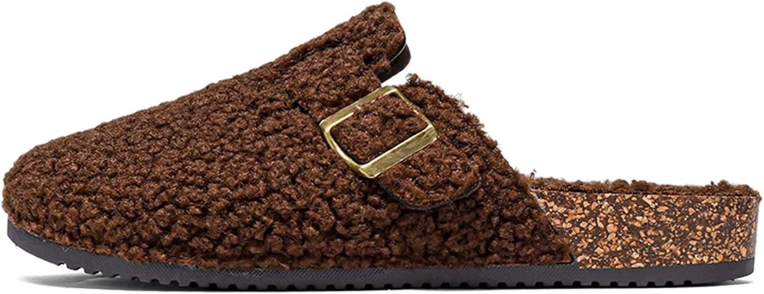 Women's Memory Foam Washable Clog House Slipper with Wide Widths