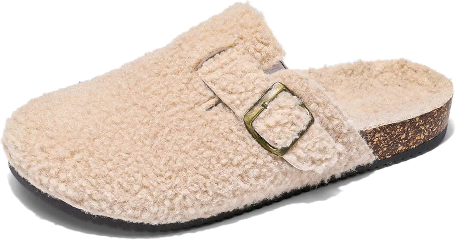 Women's Memory Foam Washable Clog House Slipper with Wide Widths