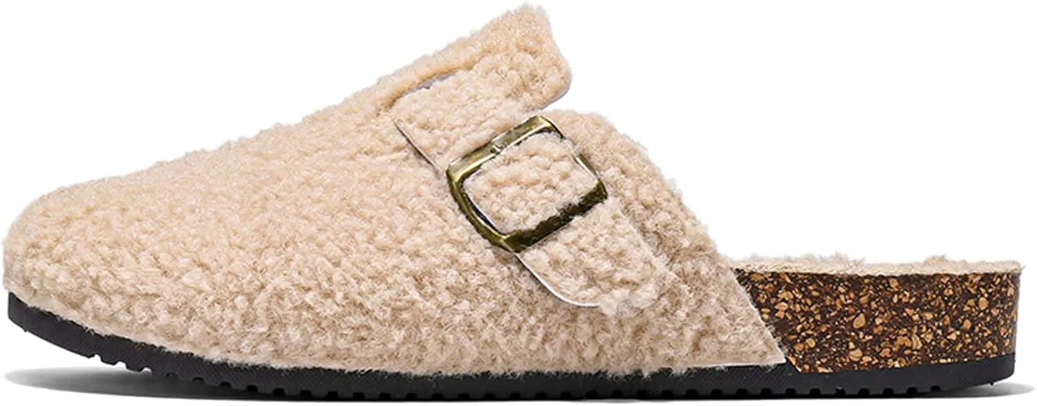 Women's Memory Foam Washable Clog House Slipper with Wide Widths