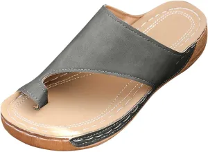 Womens Orthopedic Slide Sandals Ladies Arch Support Slip On Clip Toe Sandal Casual Comfort Walking Summer Slides 2025