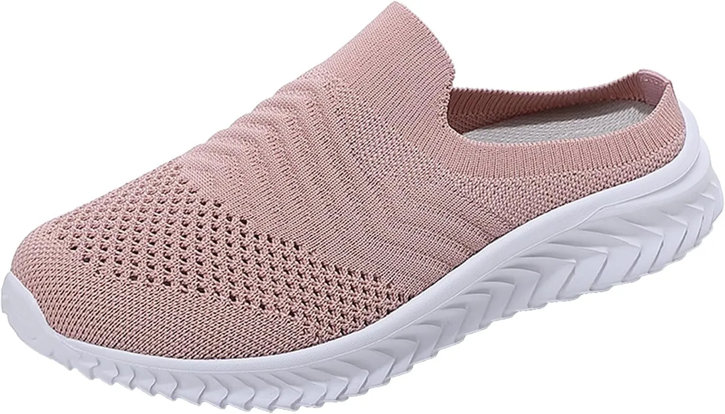 Women's Slip-on Mule Sneakers Lightweight Running Shoes for Men Jogging Business Casual Shoes Men Shoes Sneakers Black Tennis Shoe Loafers Shoe