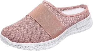 Women's Slip-On Orthopedic Arch Support Backless Non Slip Work Shoes Women Comfortable Men Shoes Casual Men Shoes Sneakers Brown Tennis Shoe Cross Trainer Shoe