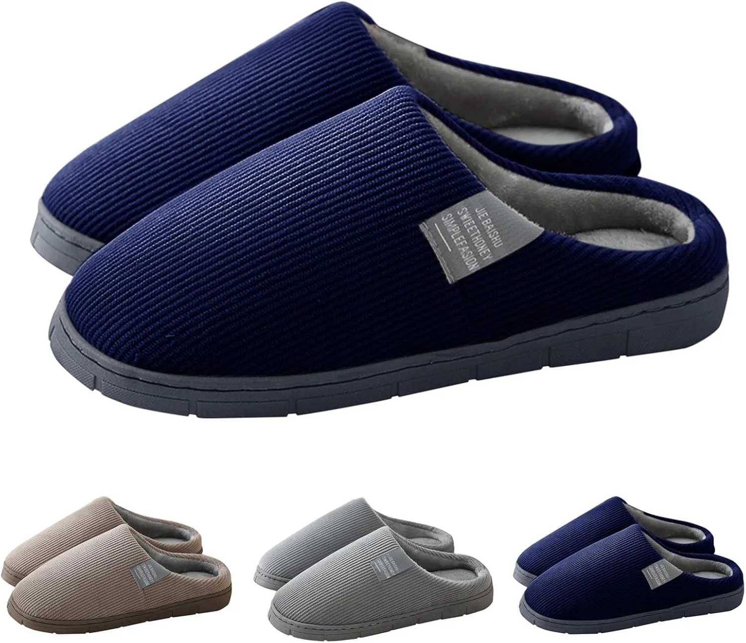 Womens Slippers Indoor Outdoor Women's Slippers Womens House Shoes Arch Support Womens Faux Fur Slides Slippers for Women Indoor Slippers for Women