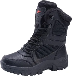 Women's Winter Thermal Boots for Women Waterproof Snow Winter Warm Hiking Work Comfy Boots Sneakers Walking Shoes Combat